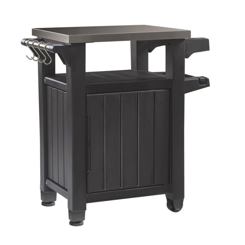 Dulap depozitare terasa graphite Keter Unity 105 litri