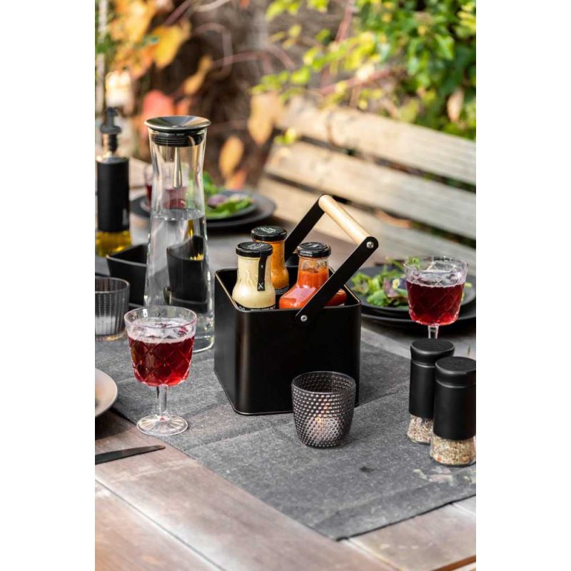 Suport pentru ustensile cu maner Baco Wenko Black Outdoor Kitchen 55023100