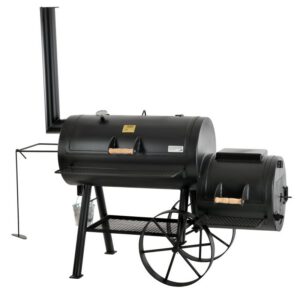 Gratar pe carbuni cu afumatoare JOE's Barbeque Smoker 20 inci Longhorn JS-33954