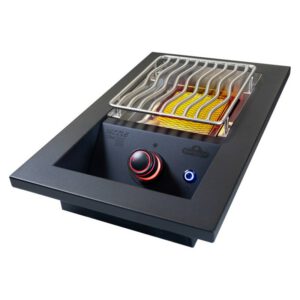 Arzator lateral incorporabil pe gaz Napoleon BIB10IRPMK, negru mat