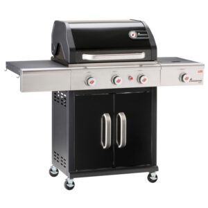 Gratar pe gaz Landmann Triton maxX 12946, gratare din fonta, PTS 3+1, sear burner
