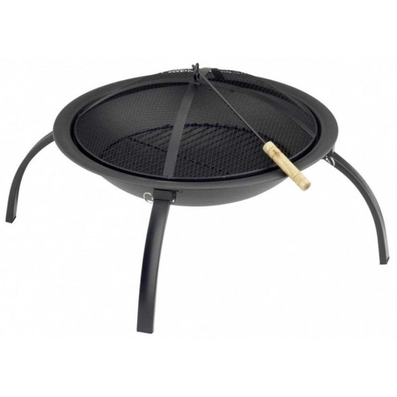 Semineu rotund din otel cu capac pentru terasa 59x40x59 cm Capri Activa 14950