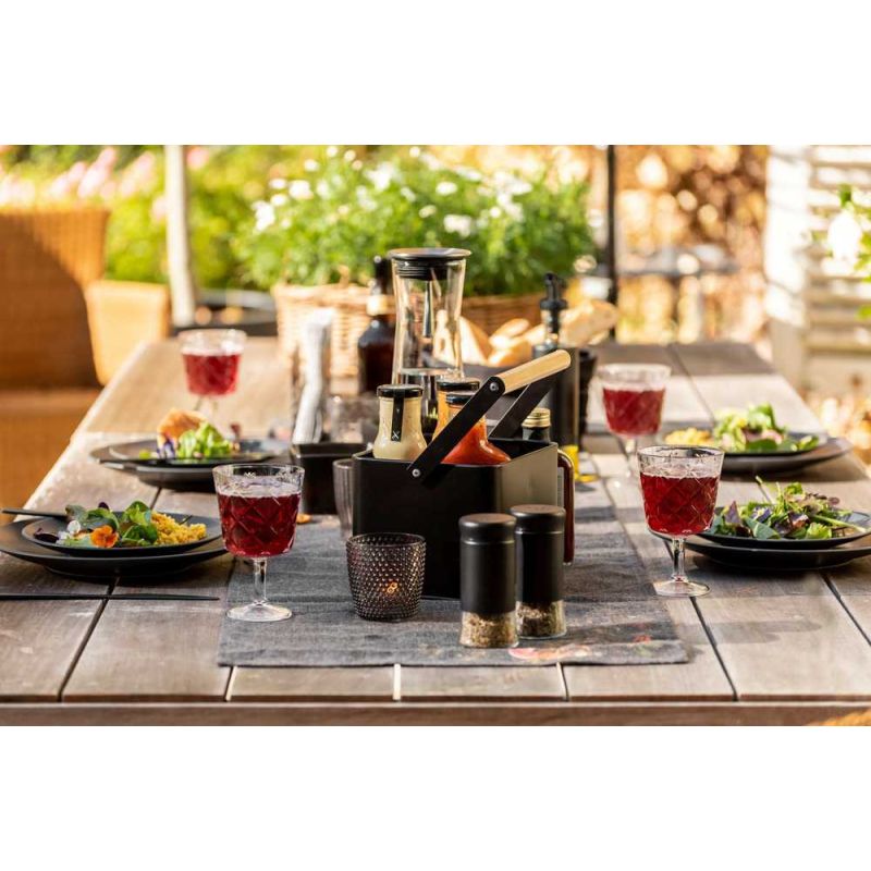 Suport pentru ustensile cu maner Baco Wenko Black Outdoor Kitchen 55023100