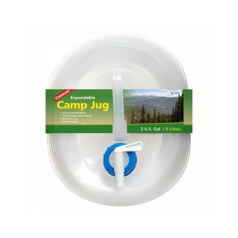 Bidon pliabil cu robinet pentru camping 7.5l Coghlans - C9737