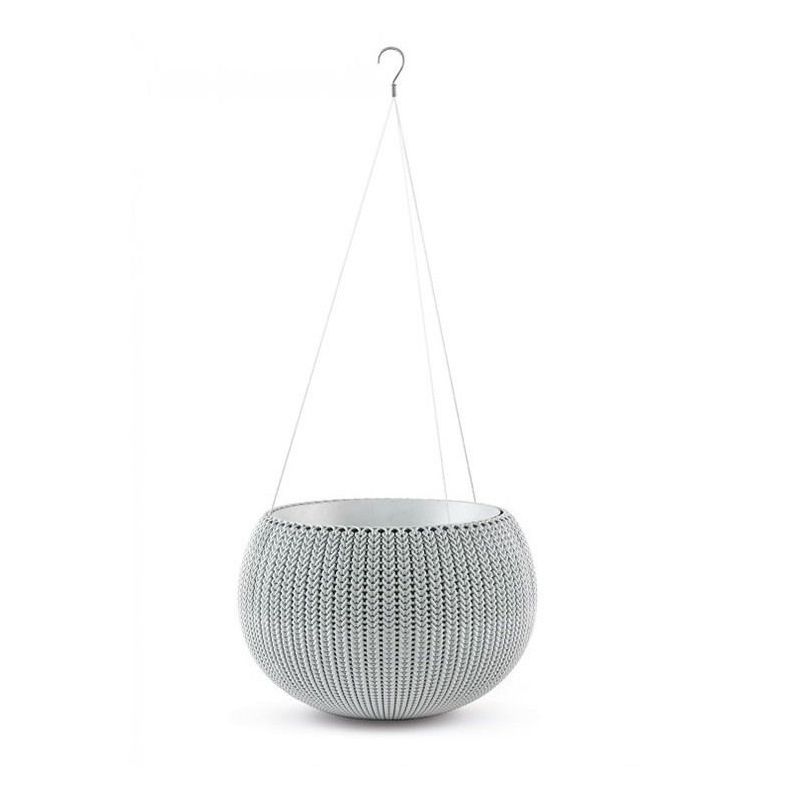Ghiveci gri suspendat Keter Cozies S 3.2 L