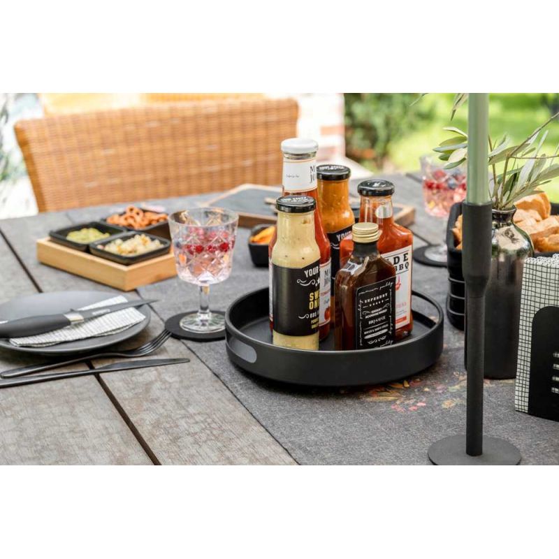 Tava rotativa Susie Wenko Black Outdoor Kitchen 55098100