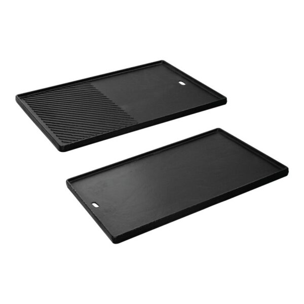 Plita din fonta cu 2 fete neteda si grill pentru gratare Enders Hyde 4 si 6 7990