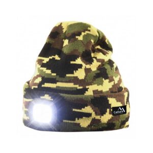 Fes camuflaj cu lanterna cu LED si incarcare usb Cattara