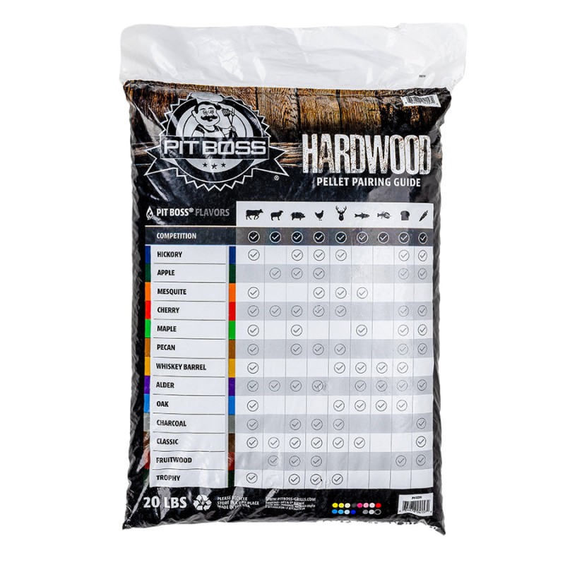 Peleti pentru grill 9 kg, hickory, cires, arțar si stejar, Pit Boss Competition Blend 55235