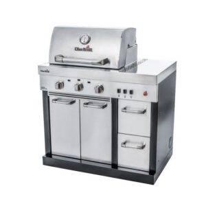 Bucatarie exterioara modulara Char-Broil Ultimate 3200 140906 TRU-Infrared gratar pe gaz 3 arzatoare inox non-magnetic