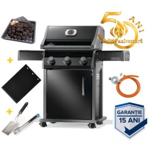 Editie aniversara - Gratar pe gaz, 3 arzatoare, Napoleon Rogue 425 R425PK-2