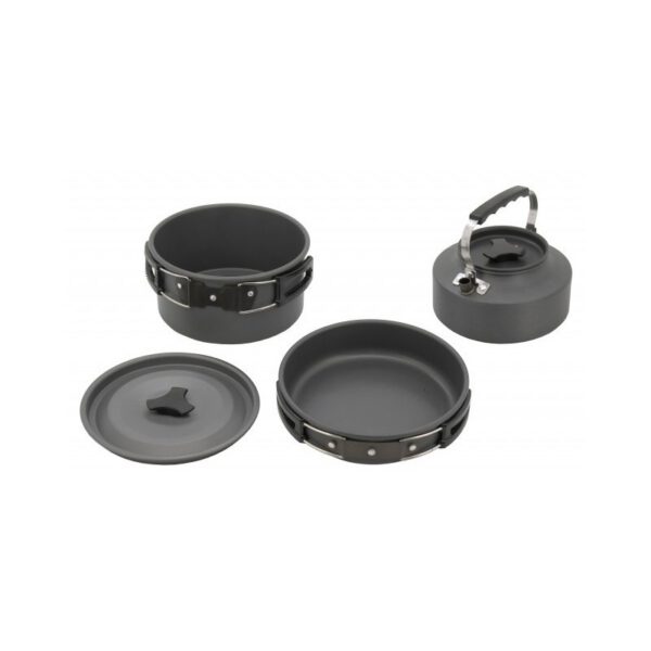 Set 3 vase de gatit din alumniu anodizat Cattara - TT13631