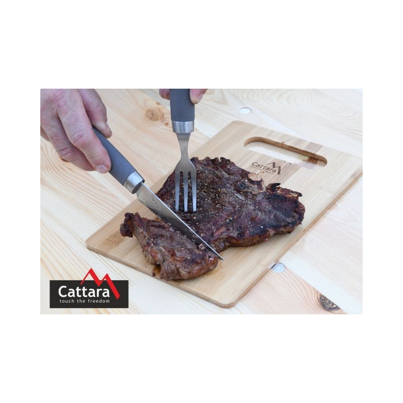 Set 2 tacamuri pentru gratar 24cm Cattara