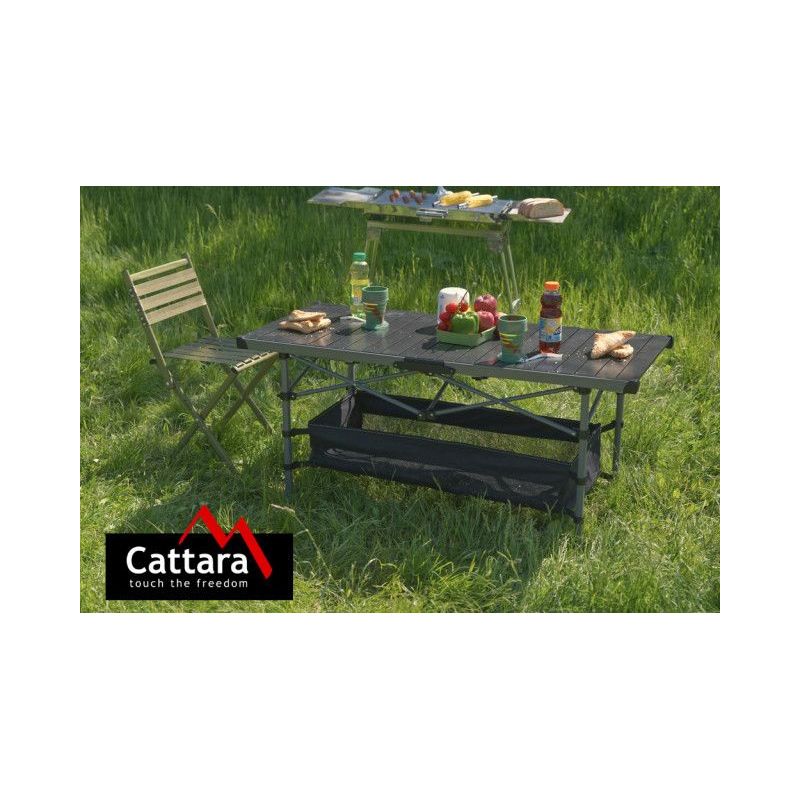 Masa camping pliabila ROLL 123x55cm Cattara - TT13492
