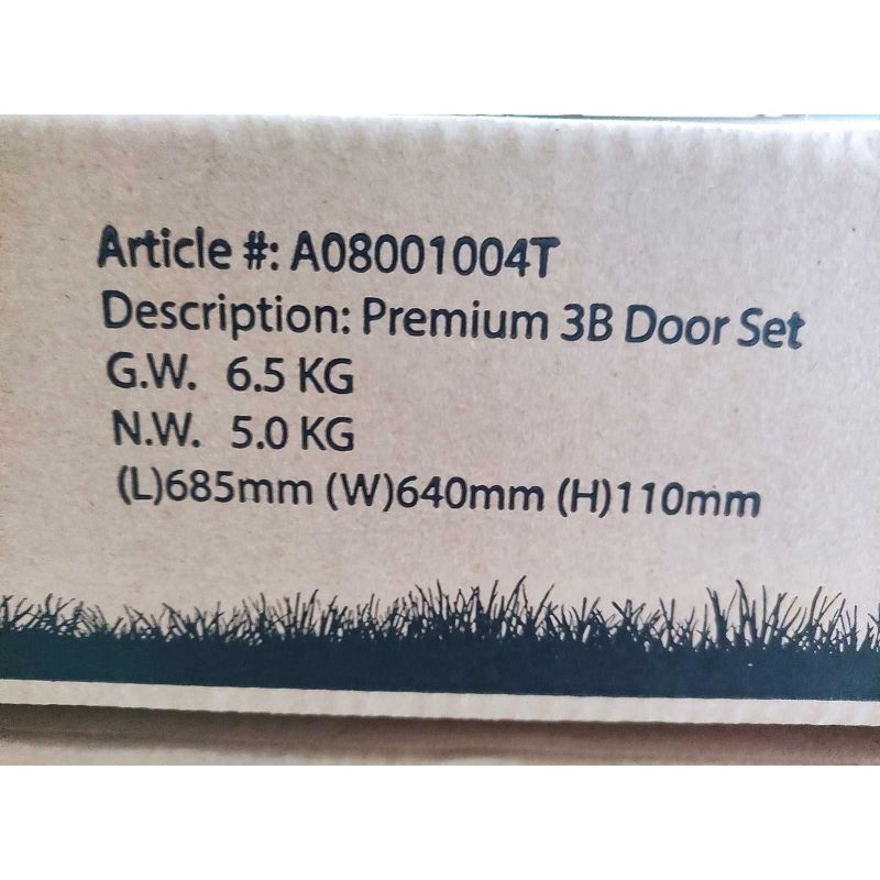 Usa cu cadru built-in 61 x 57 x 4 cm pentru insula si bucatarie exterioara Grandhall Premium 3B A08001004T