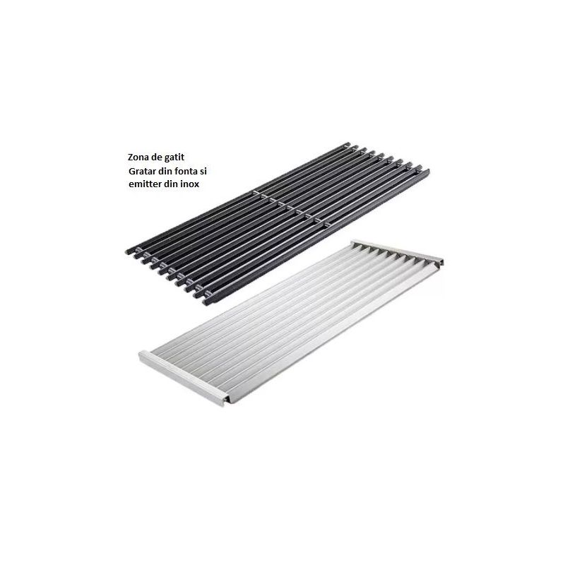 Gratar pe gaz Char-Broil Professional Core B 4, grile din fonta, TRU-Infrared 140916